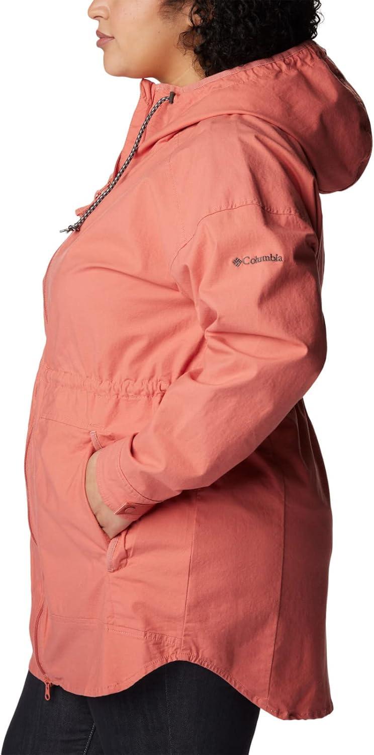 imageColumbia womens Sage Lake Long Lined JacketDark Coral