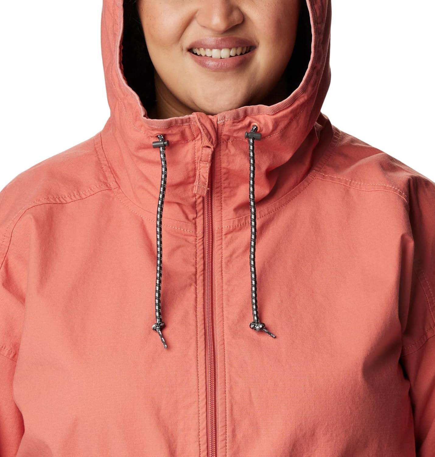 imageColumbia womens Sage Lake Long Lined JacketDark Coral