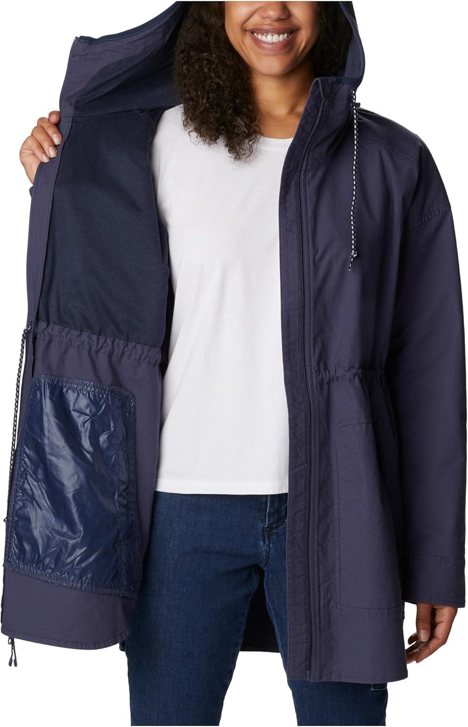 imageColumbia womens Sage Lake Long Lined JacketNocturnal