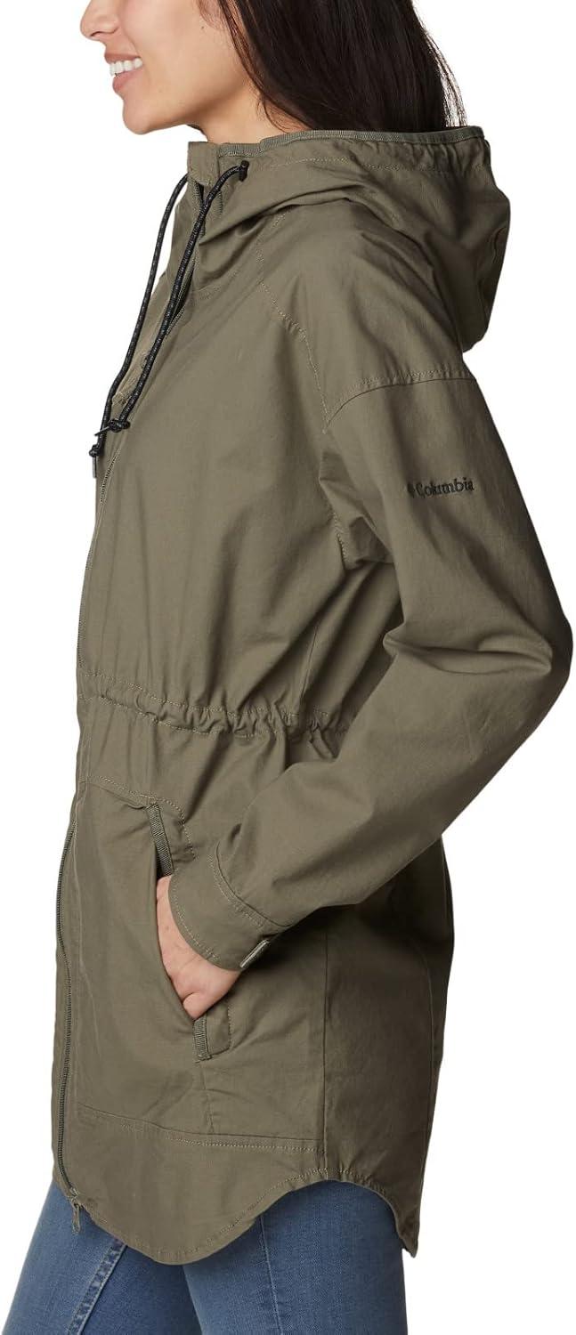 imageColumbia womens Sage Lake Long Lined JacketStone Green