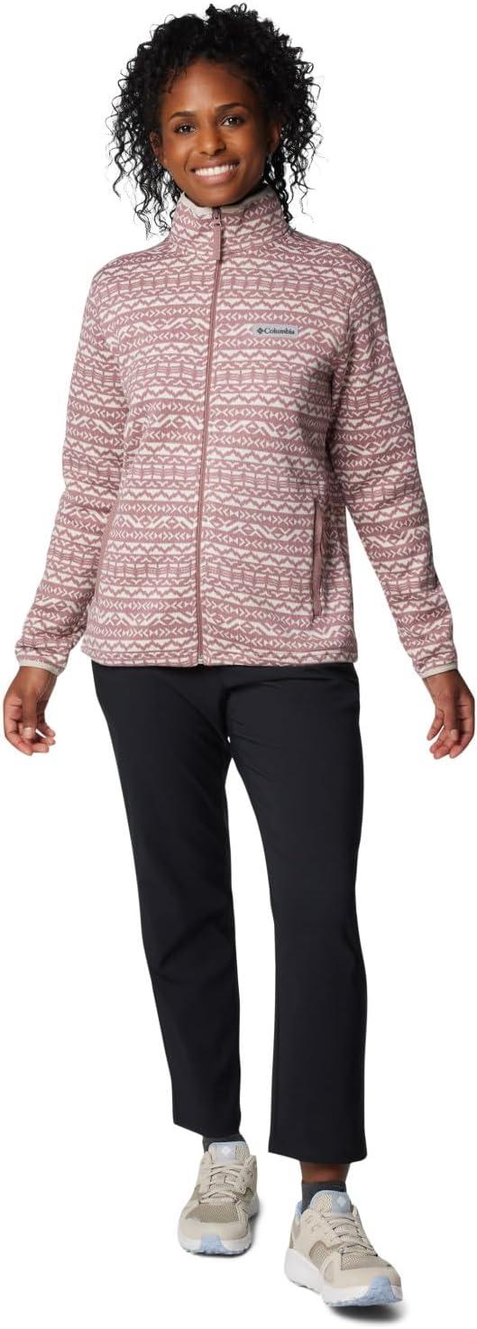 imageColumbia womens Sweater Weather Print Full ZipFig Madras Tonal
