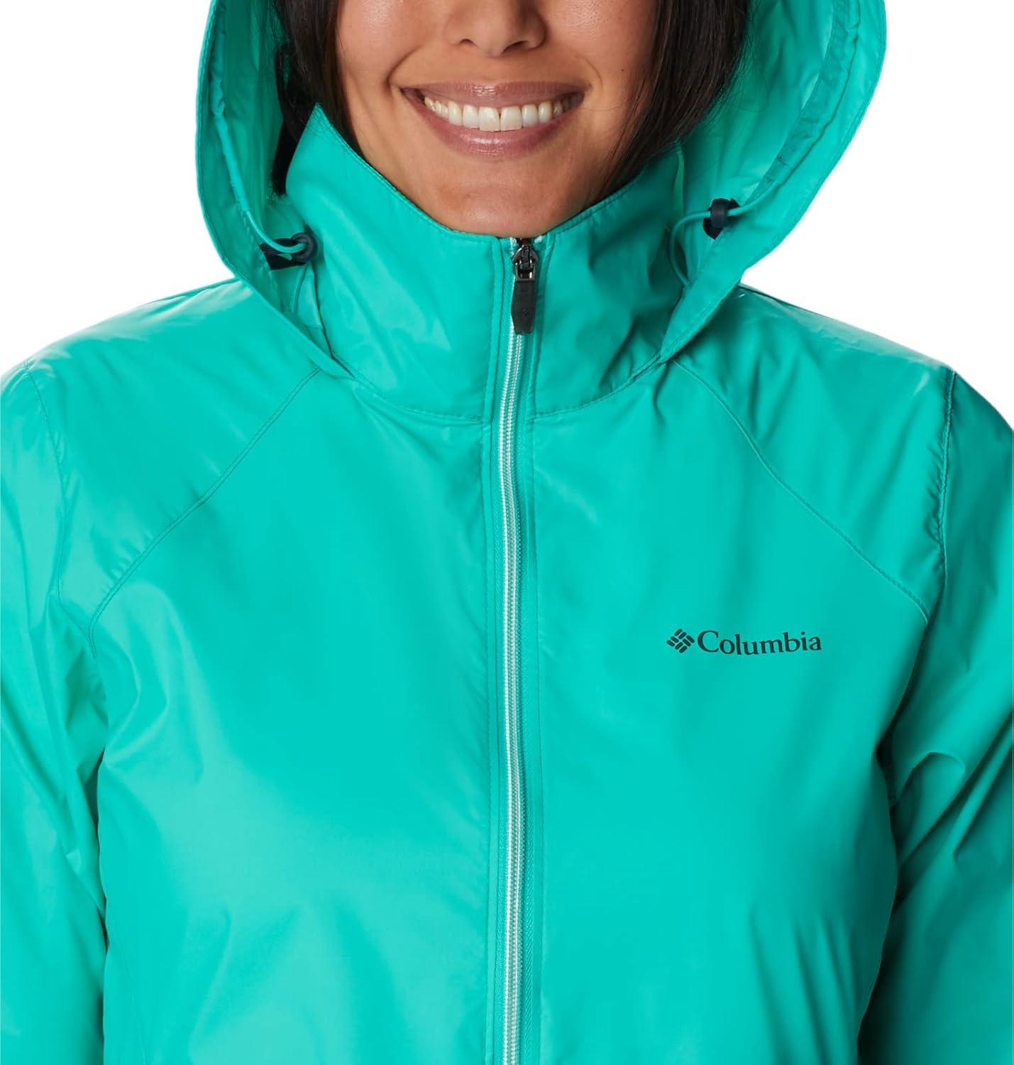 imageColumbia womens Switchback III JacketElectric Turquoise