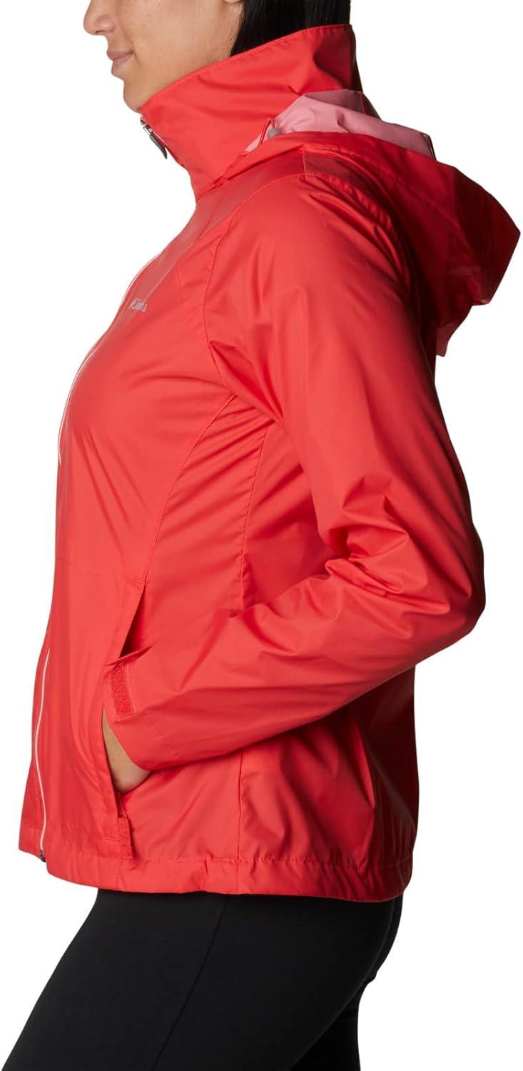 imageColumbia womens Switchback III JacketRed Hibiscus