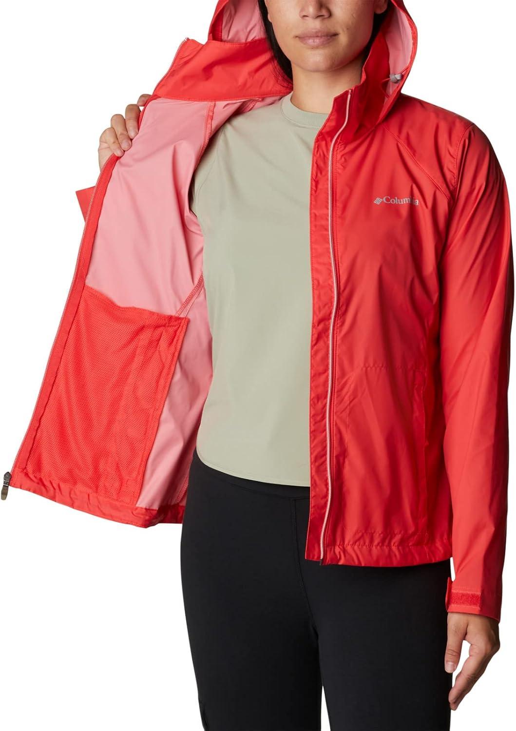imageColumbia womens Switchback III JacketRed Hibiscus