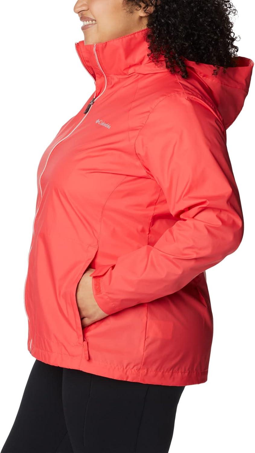 imageColumbia womens Switchback III JacketRed Hibiscus