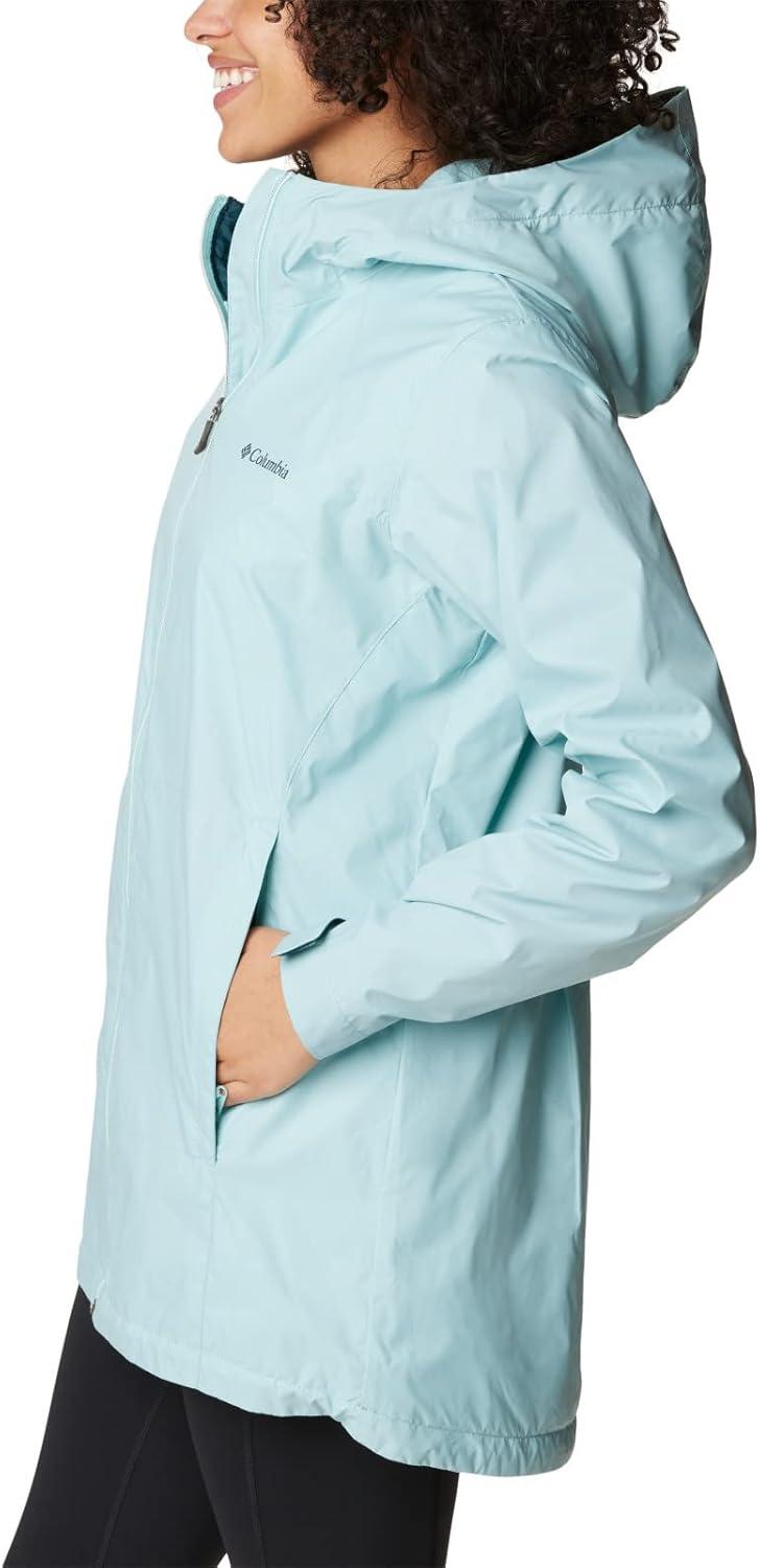 imageColumbia womens Switchback Lined Long JacketAqua Haze
