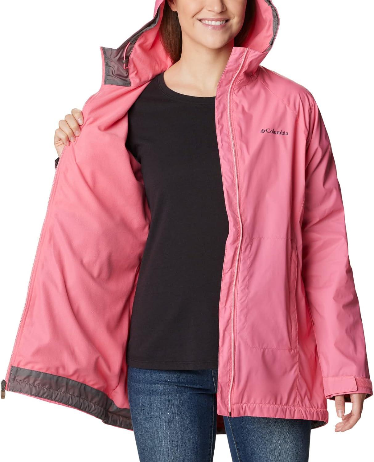 imageColumbia womens Switchback Lined Long JacketCamellia Rose
