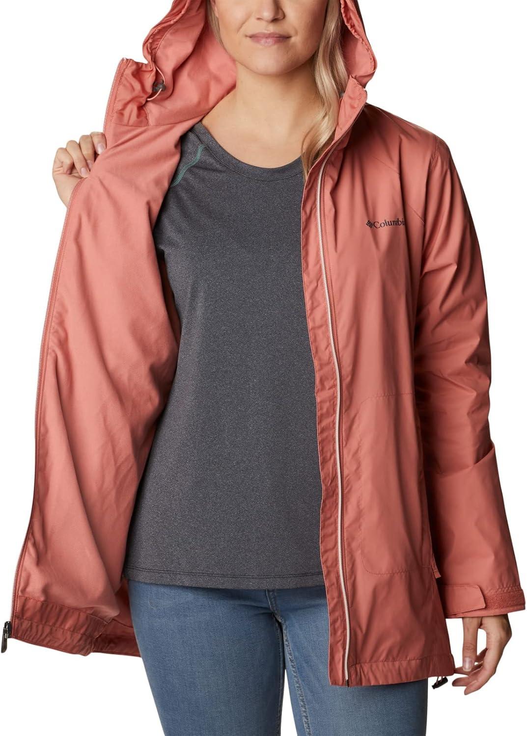imageColumbia womens Switchback Lined Long JacketDark Coral