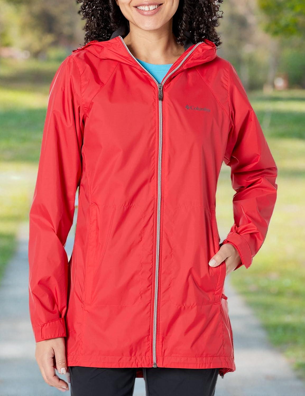 imageColumbia womens Switchback Lined Long JacketRed Lily