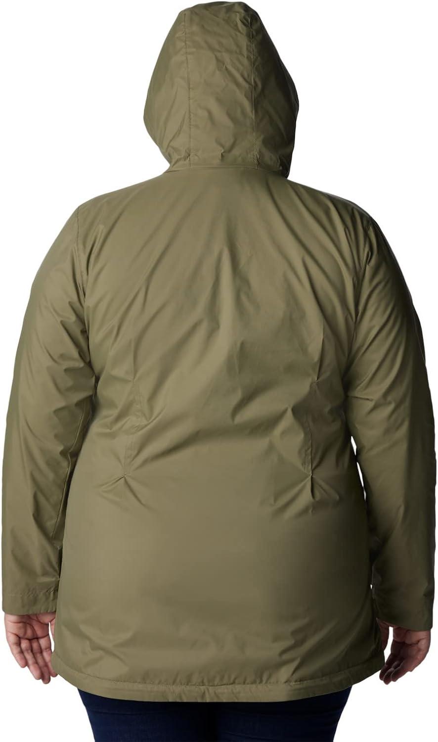 imageColumbia womens Switchback Lined Long JacketStone Green