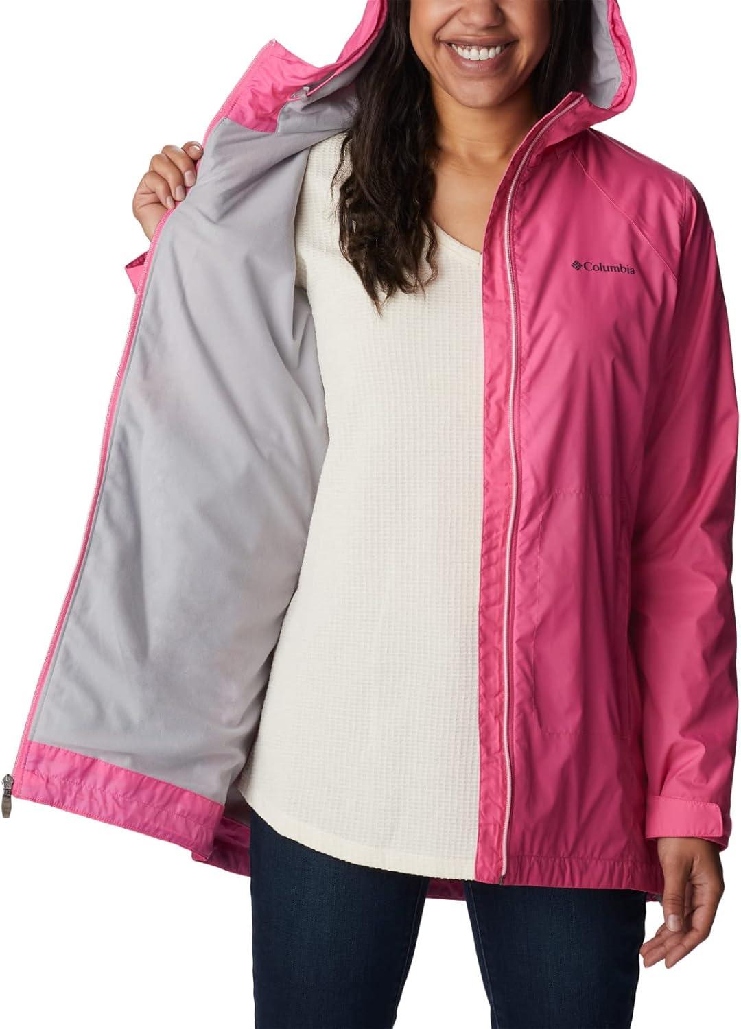 imageColumbia womens Switchback Lined Long JacketWild Geranium