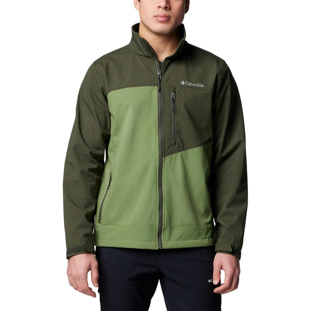 imageColumbia Mens Cruiser Valley II SoftshellCanteen HeatherGreenscape Heather