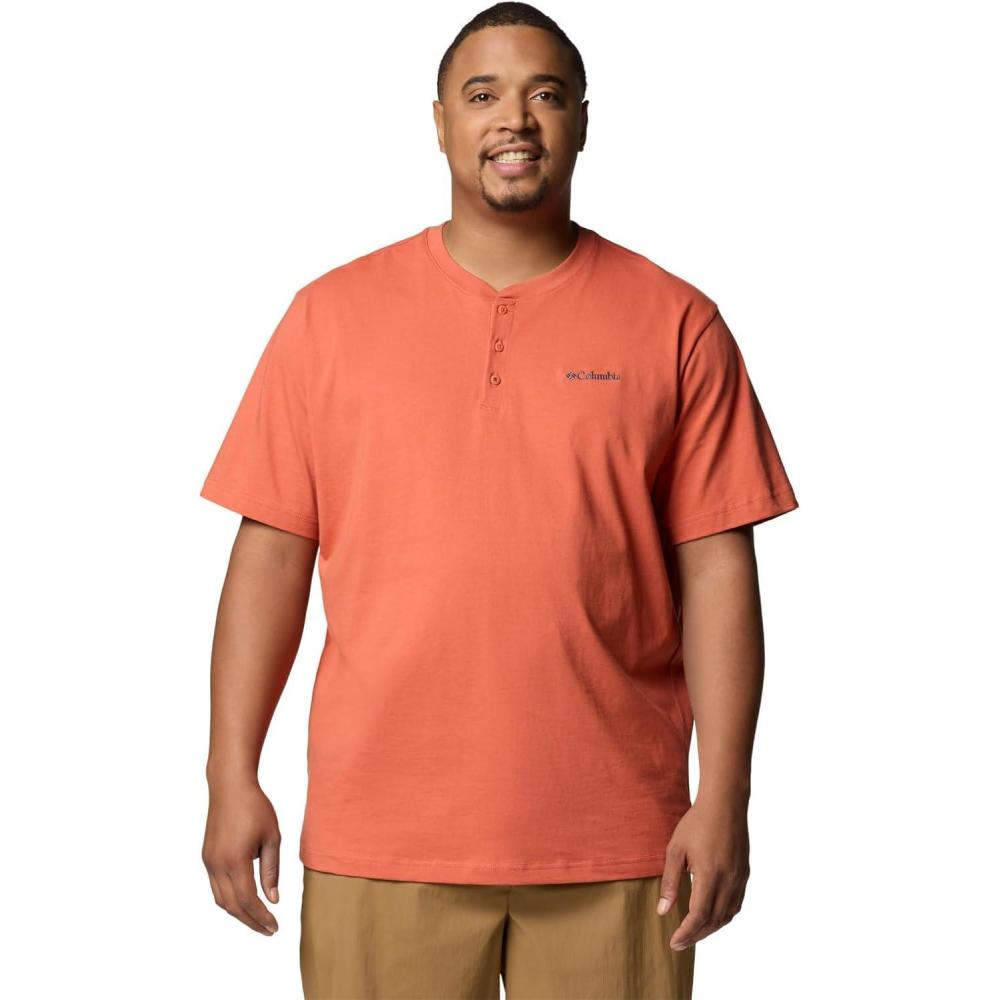 imageColumbia Mens Landroamer Short Sleeve Henley IITuscan