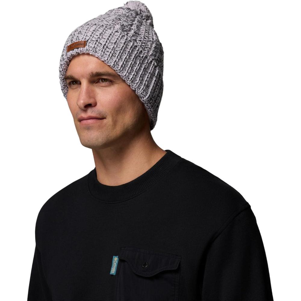 imageColumbia UnisexAdult Cozy Ridge BeanieLavender PearlShark Marled