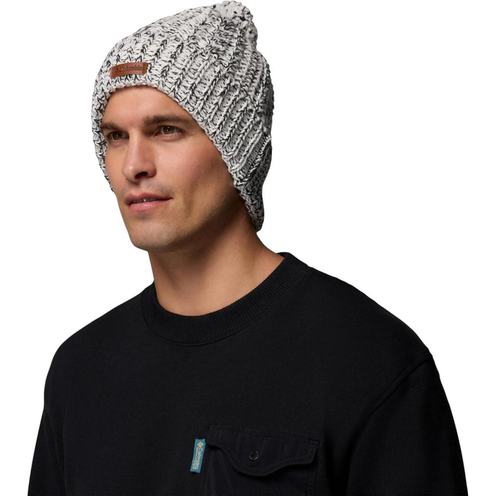 imageColumbia UnisexAdult Cozy Ridge BeanieSea SaltBlack Marled