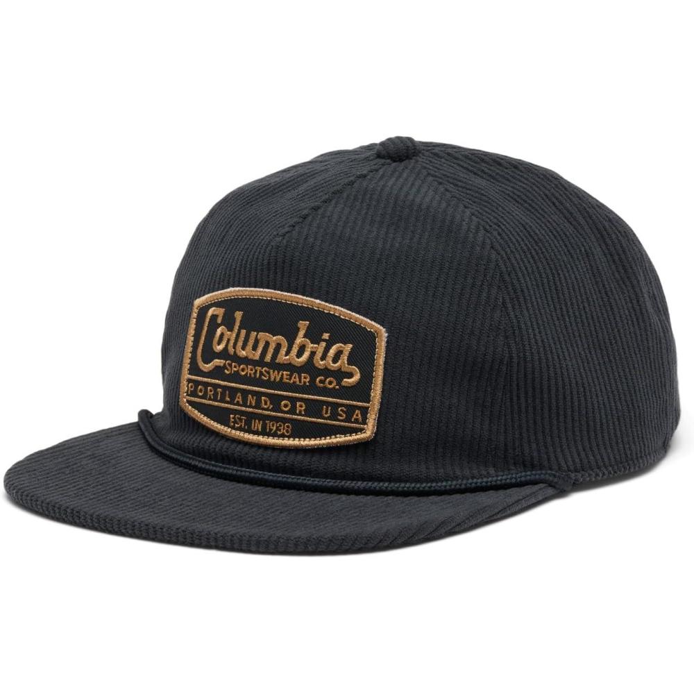 imageColumbia UnisexAdult Packsaddle Corduroy Snap BackBlackCsc Tracks