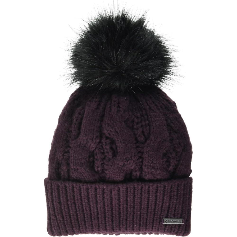 imageColumbia Womens Boundless Days Cable Knit Pom BeanieMoonvista