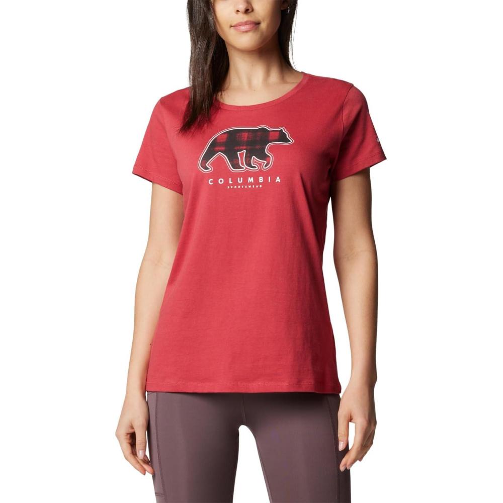 imageColumbia Womens Daisy Days Short Sleeve Graphic TeeDaredevilBearly Omblur