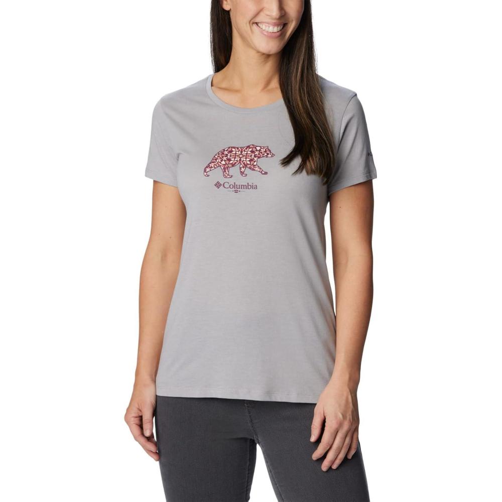 imageColumbia Womens Daisy Days Short Sleeve Graphic TeeGrey