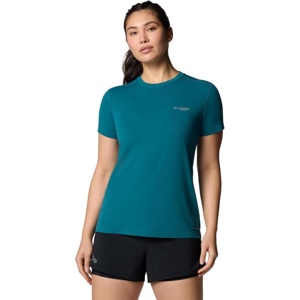 imageColumbia Womens Endless Trail Running Tech TeeRiver Blue