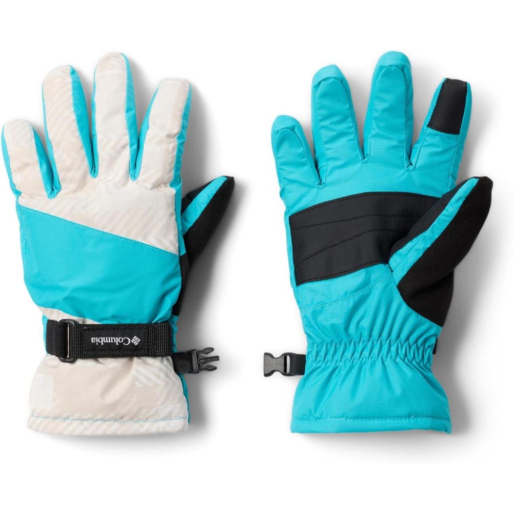 imageColumbia boys Core III Printed GloveDark StoneWarp PlaidGeyser