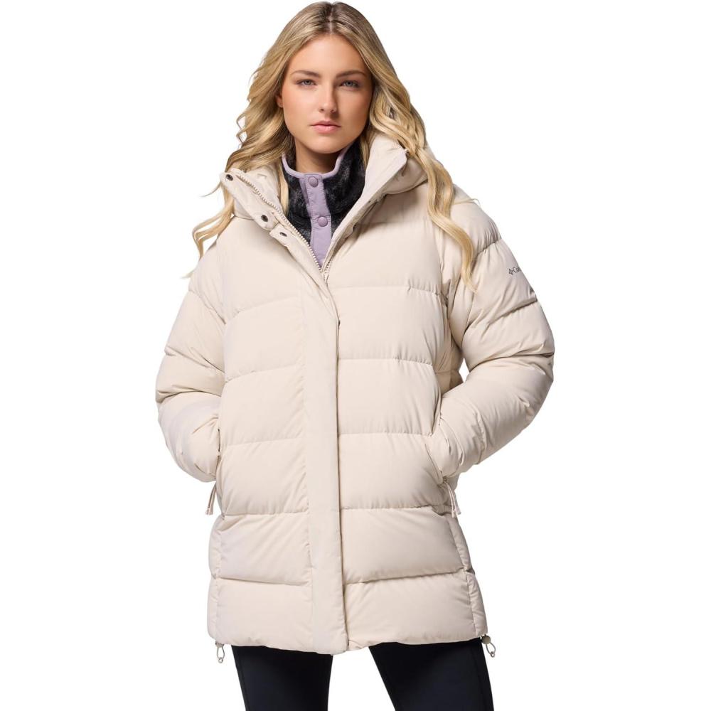 imageColumbia womens Amaze Puff Mid Hooded JacketDark Stone