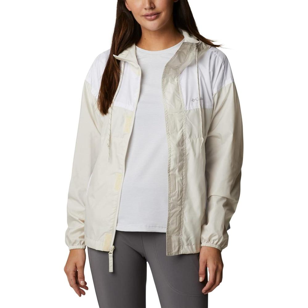 imageColumbia womens Flash Challenger WindbreakerChalkWhiteCirrus Grey