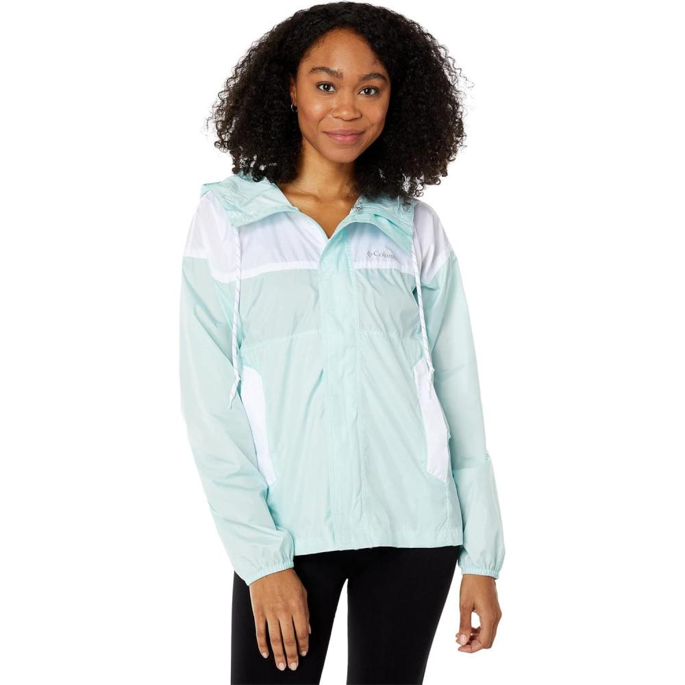 imageColumbia womens Flash Challenger WindbreakerIcy MornWhite