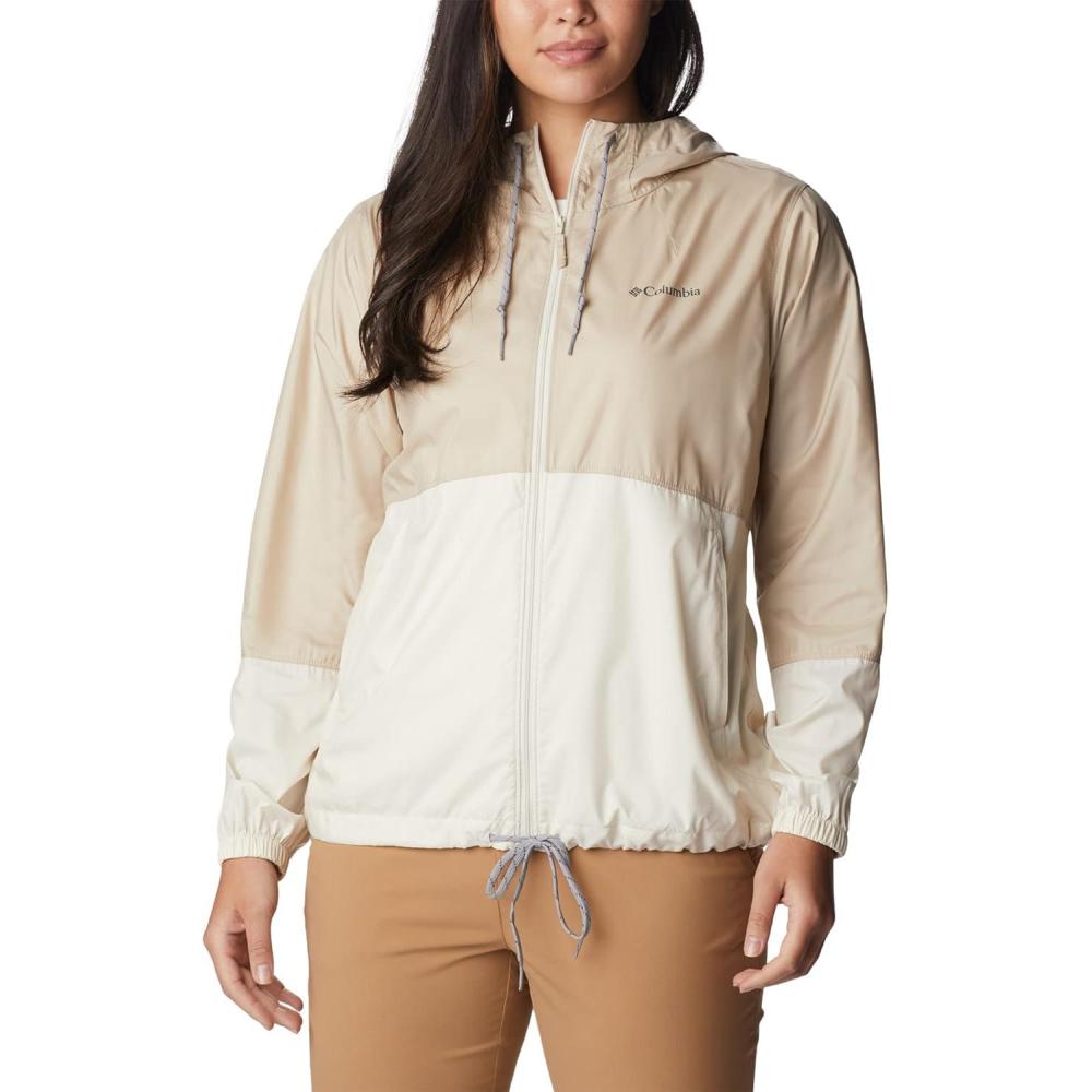imageColumbia womens Flash Forward WindbreakerWindbreakerAncient FossilChalk
