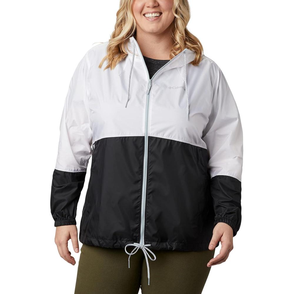 imageColumbia womens Flash Forward WindbreakerWindbreakerWhiteBlack