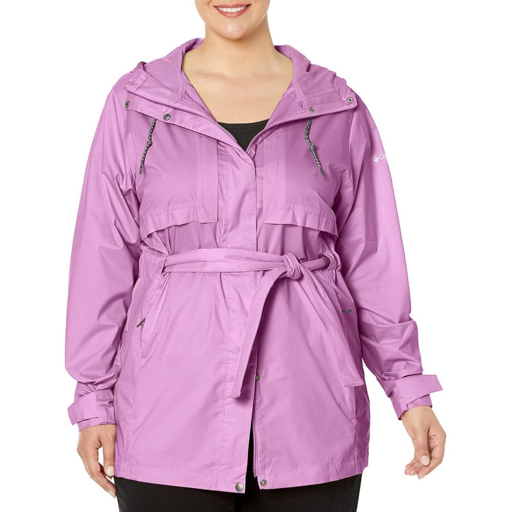 imageColumbia womens Pardon My Trench II Rain JacketBlossom Pink