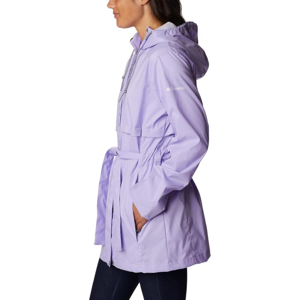 imageColumbia womens Pardon My Trench II Rain JacketFrosted Purple