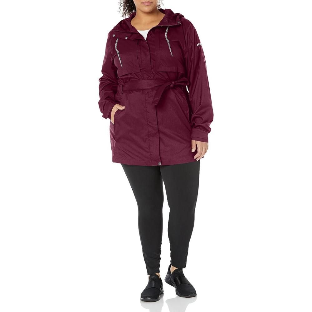 imageColumbia womens Pardon My Trench II Rain JacketMarionberry