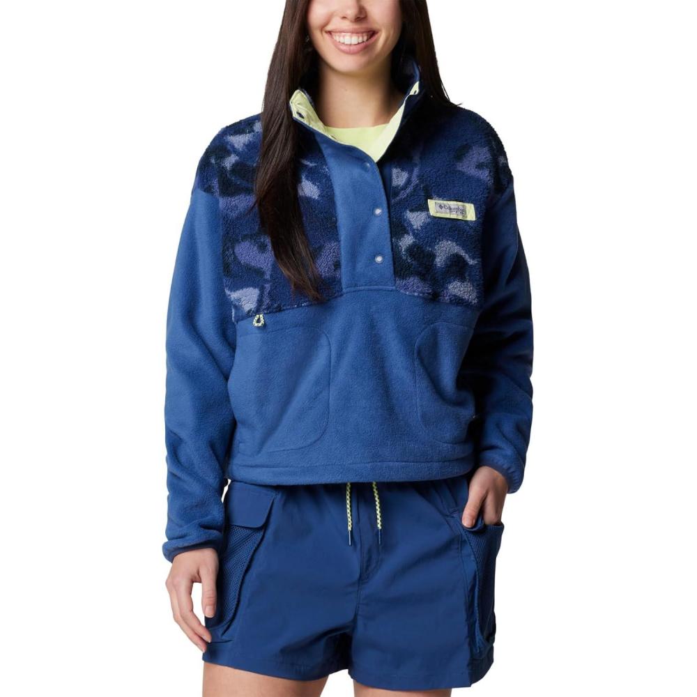 imageColumbia womens Pfg Open Water FleeceCarbonCarbon Aura