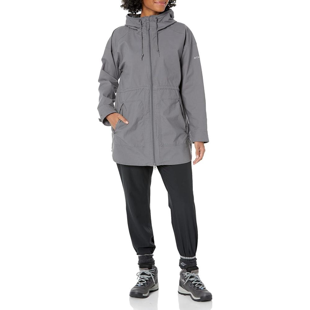imageColumbia womens Sage Lake Long Lined JacketCity Grey