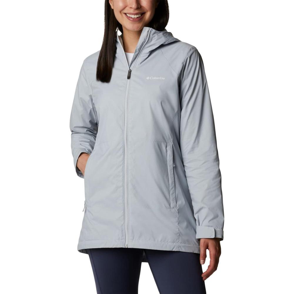 imageColumbia womens Switchback Lined Long JacketCirrus Grey