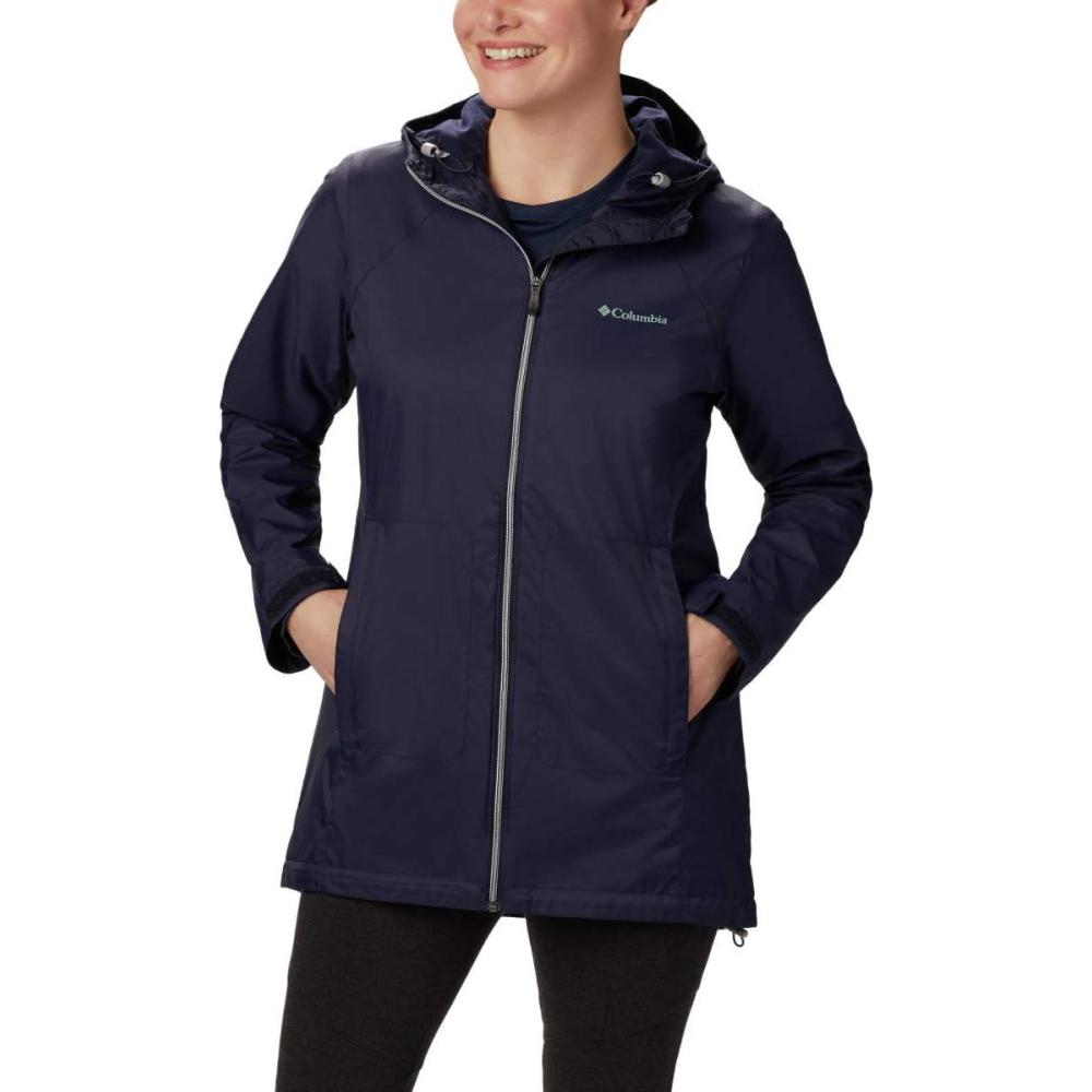 imageColumbia womens Switchback Lined Long JacketDark Nocturnal