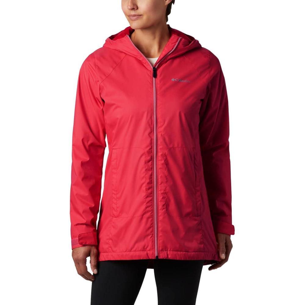imageColumbia womens Switchback Lined Long JacketRed Lily