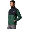 Columbia Men’s Ascender Softshell Jacket(Rain Forest/Black)