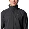 Columbia Mens Cruiser Valley II Softshell(Black Heather)