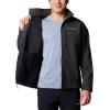 Columbia Mens Cruiser Valley II Softshell(Black Heather)