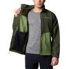 Columbia Mens Cruiser Valley II Softshell(Canteen Heather/Greenscape Heather)