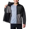 Columbia Mens Cruiser Valley II Softshell(City Grey Heather/Black Heather)