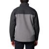 Columbia Mens Cruiser Valley II Softshell(City Grey Heather/Black Heather)