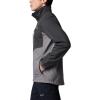 Columbia Mens Cruiser Valley II Softshell(City Grey Heather/Black Heather)