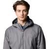 Columbia Mens Glenbrook Bend Rain Jacket(City Grey)