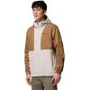 Columbia Mens Glenbrook Bend Rain Jacket(Delta/Dark Stone)