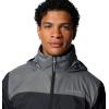 Columbia Men’s Glennaker Lake II Rain Jacket(Black/City Grey)
