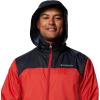 Columbia Men’s Glennaker Lake II Rain Jacket(Sail Red/Black)