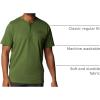 Columbia Mens Landroamer Short Sleeve Henley II(Canteen)